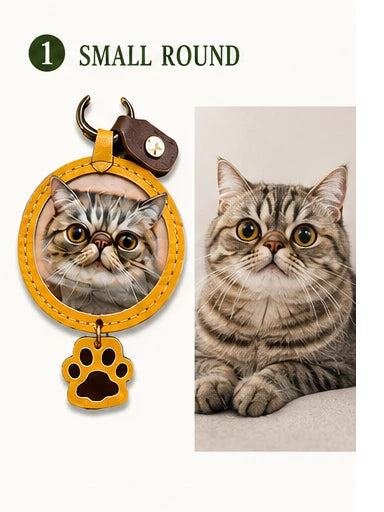 Custom Leather Pet Portrait