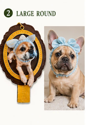 Custom Leather Pet Portrait