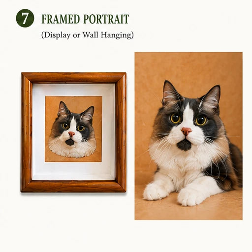 Custom Leather Pet Portrait